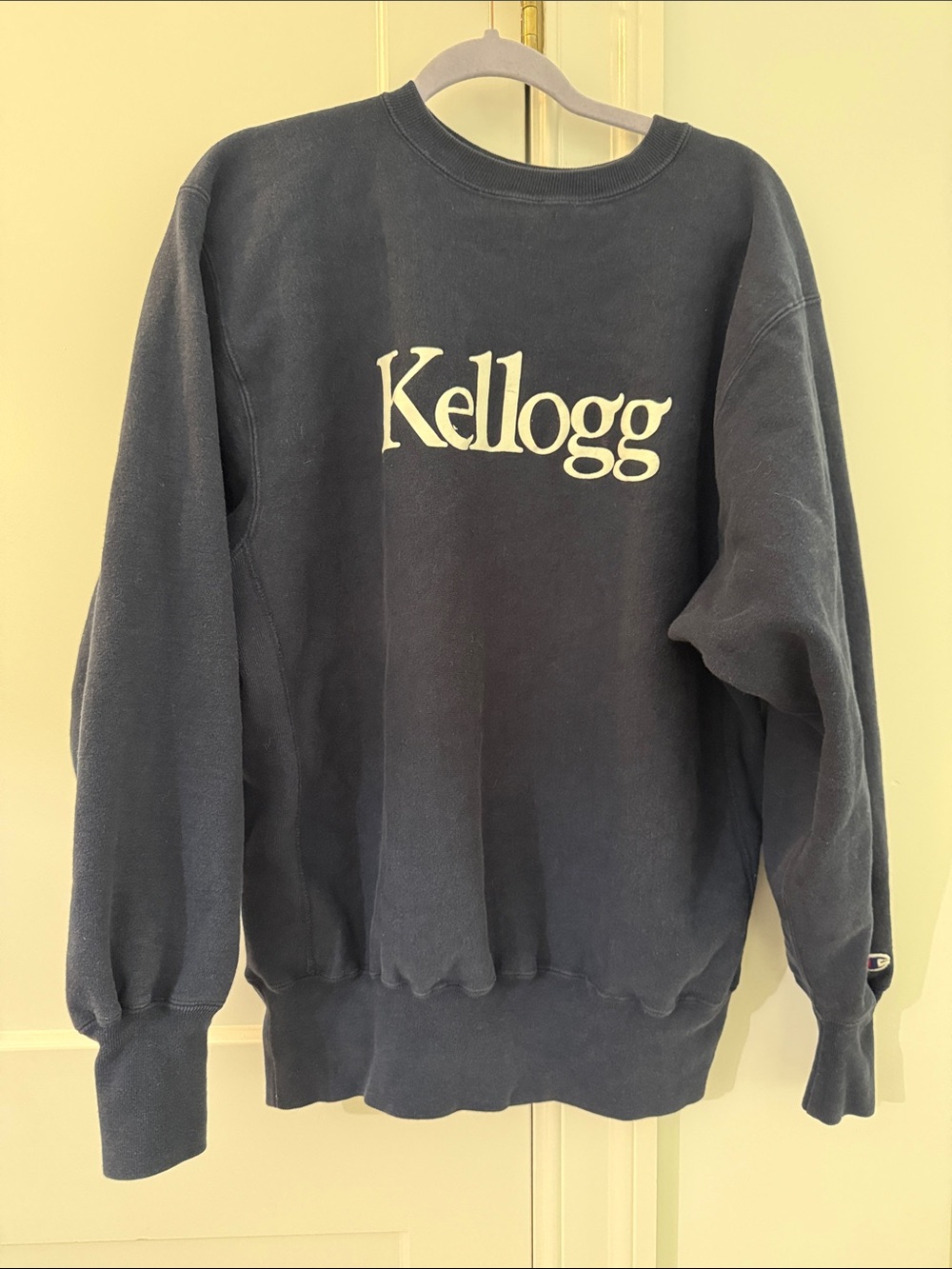 Champion Navy Kellogg Crewneck Sweatshirt